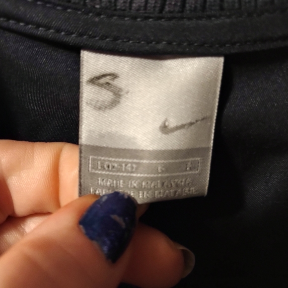 NIKE SPORTSWEAR Logo Black White Gym Active Leisure Jacket Womans - Picture 5 of 10